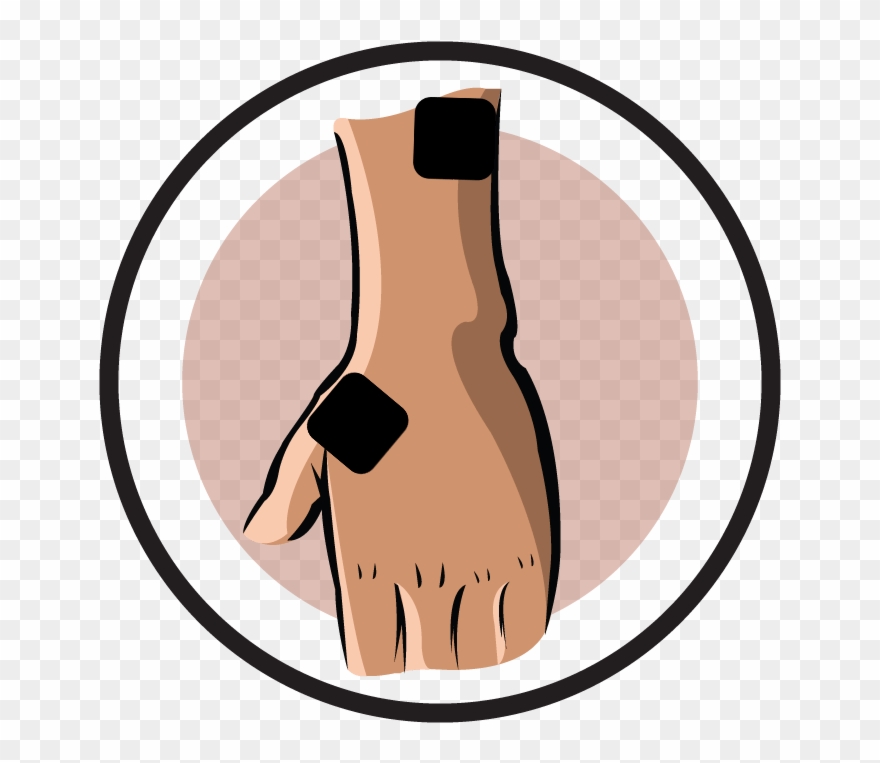 Vector Library Flexor Of Finger Wrist Ireliev Fingerwrist - Tens Unit Placement For Thumb Pain Clipart