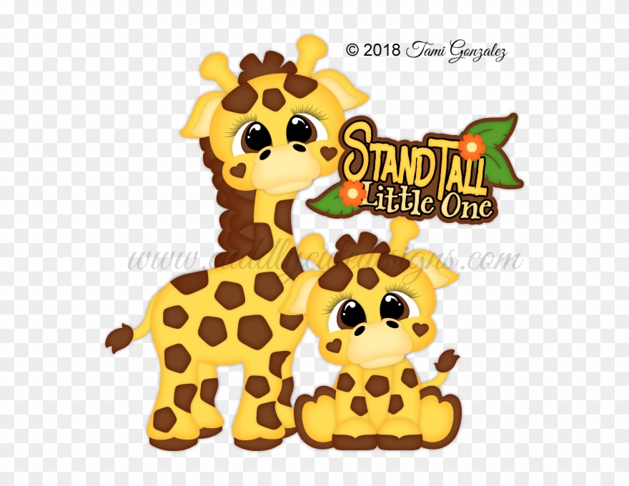 Zoo Cuties - Giraffes - Giraffe Clipart