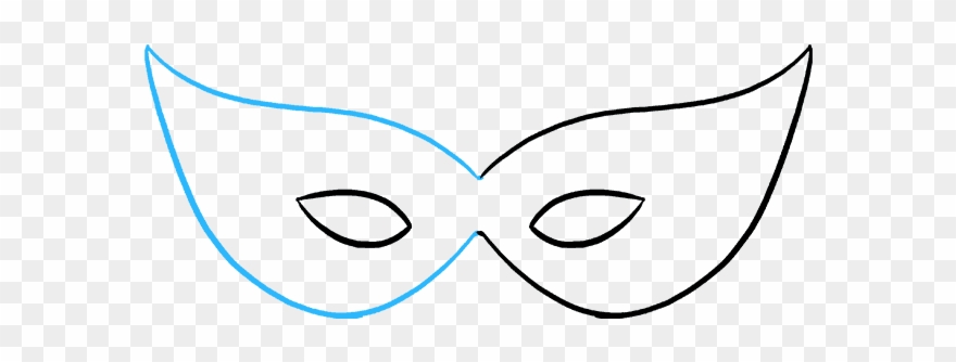 How To Draw Mardi Gras Mask Clipart