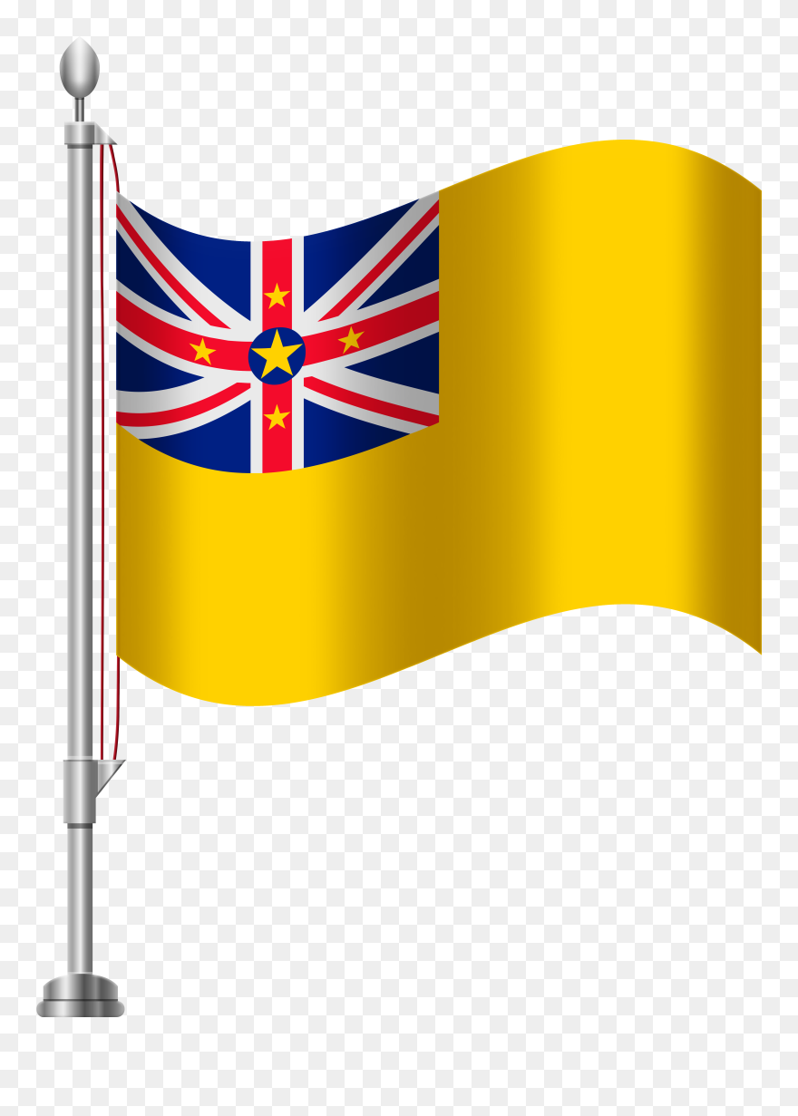 Niue Flag Clipart