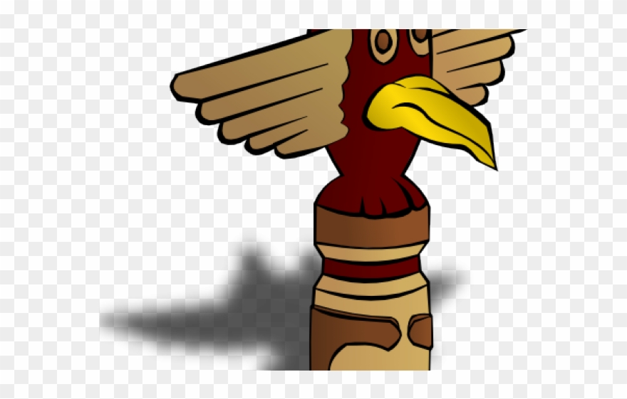 Totem Pole Clipart Animated - Totem Clipart - Png Download