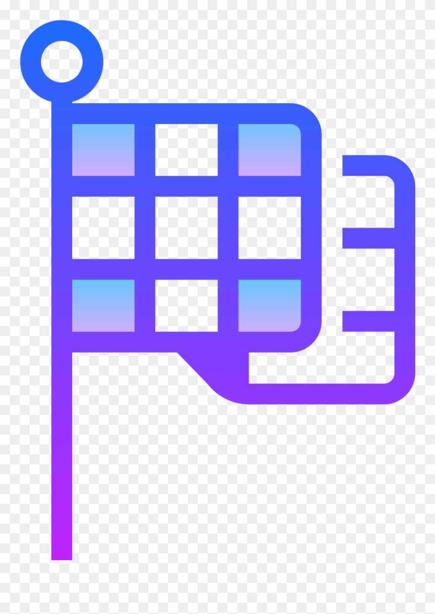 Finish Flag Icon - Bird Of Paradise Flower Clipart