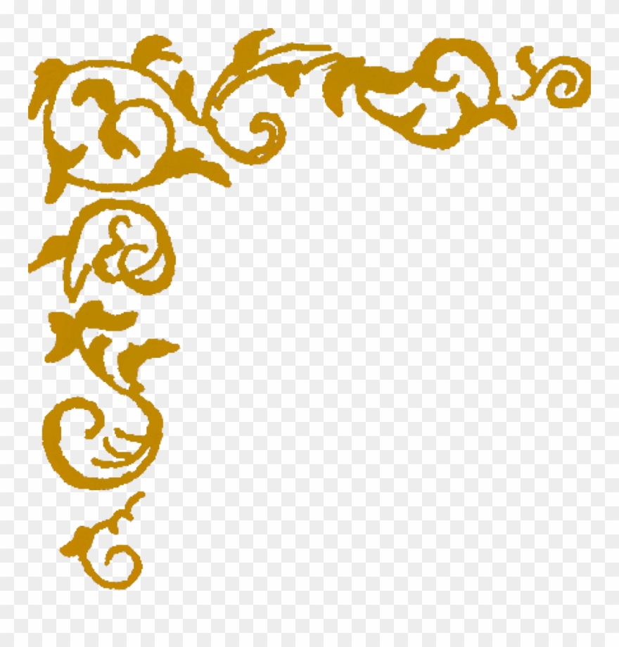 Corner Border Clipart Panda Free Images For Teachers - Corner Border Design Png Transparent Png