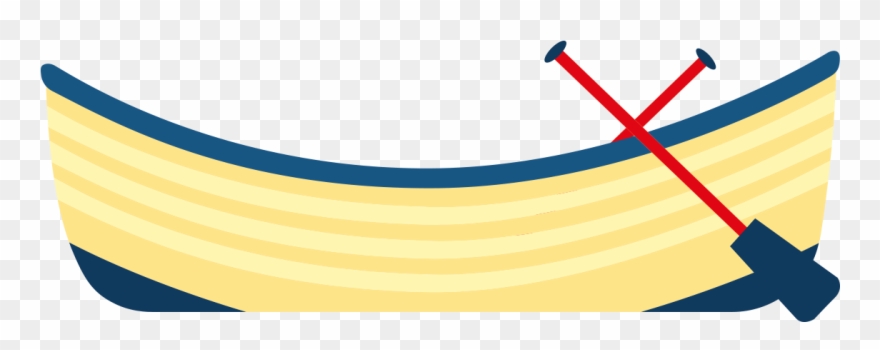 Barco A Remo - Boat Clipart