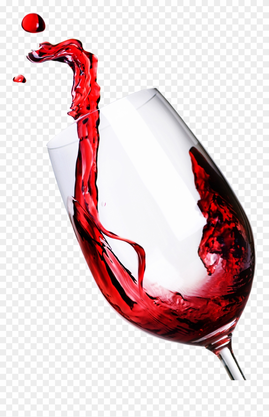 Transparent Wine Glass Png - Glass Of Wine Png Clipart