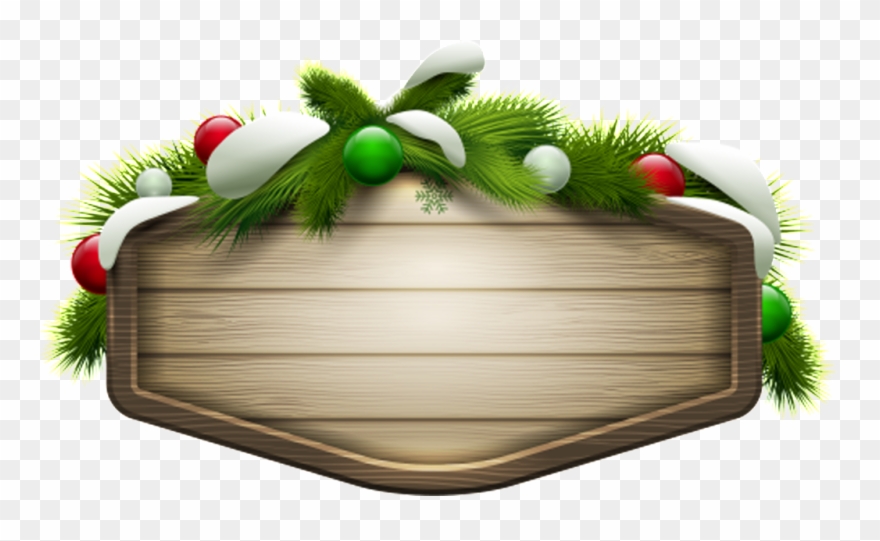 Snow White Wood Grain Christmas Png - Christmas Wooden Board Png Clipart