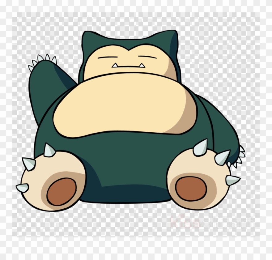 Fat Pokemon Clipart Snorlax Ash Ketchum Pokémon Firered - Pokemon Snorlax - Png Download