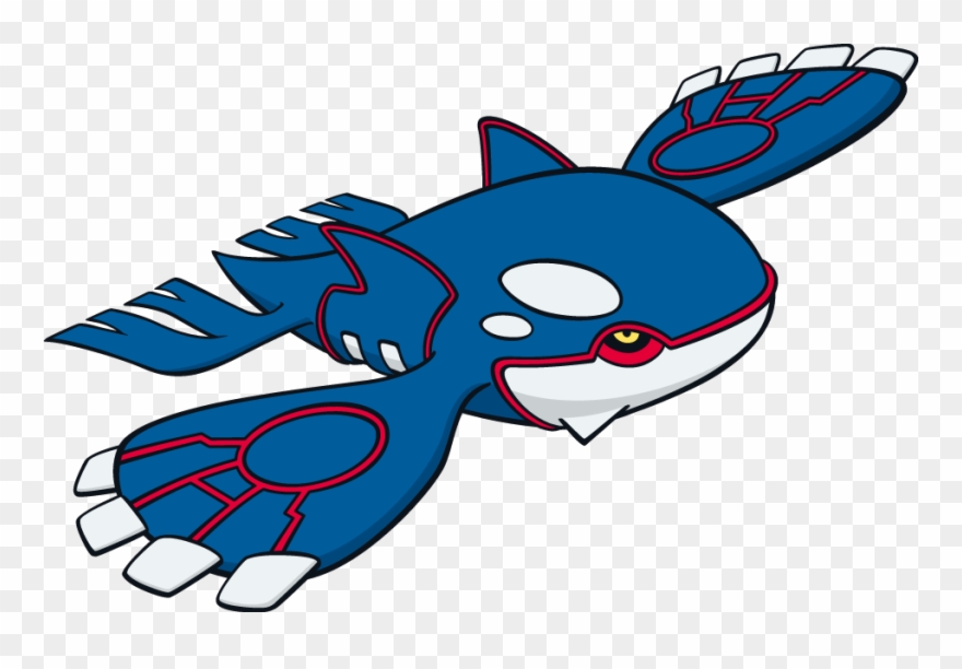 Clip Free Legendary Png Mart - Pokemon Kyogre Transparent Png