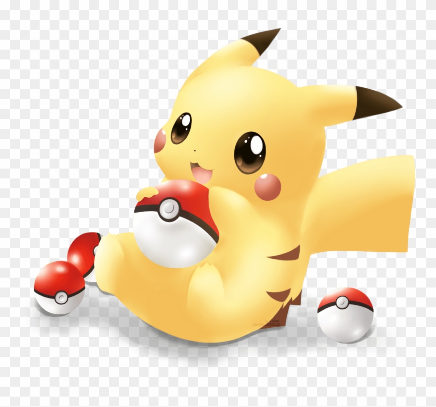Cute Pikachu Clipart