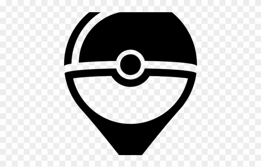 Pokeball Clipart Pokemon Symbol - White Pokeball No Background - Png Download