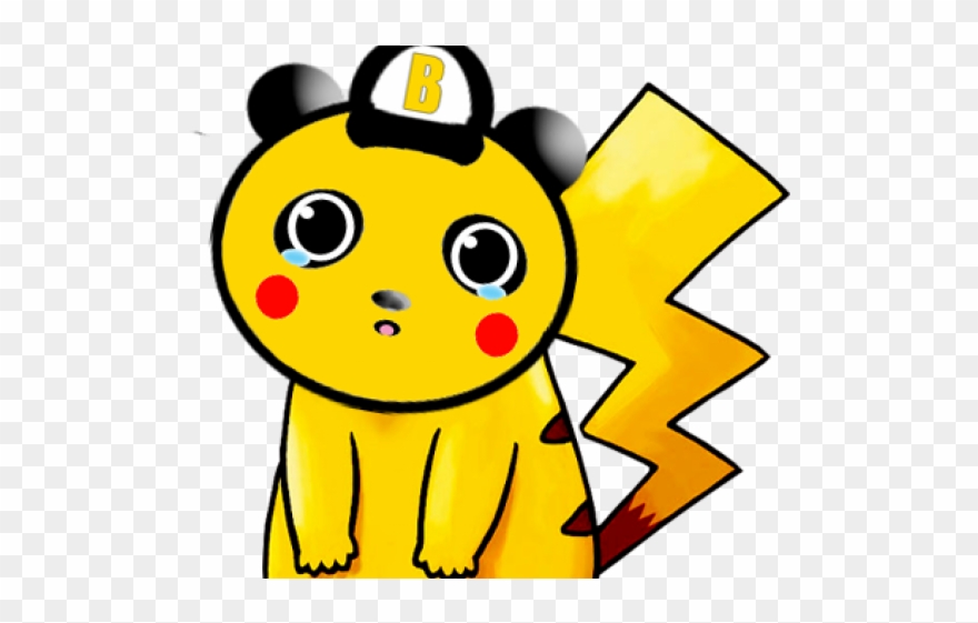 Pikachu With A Top Hat Clipart