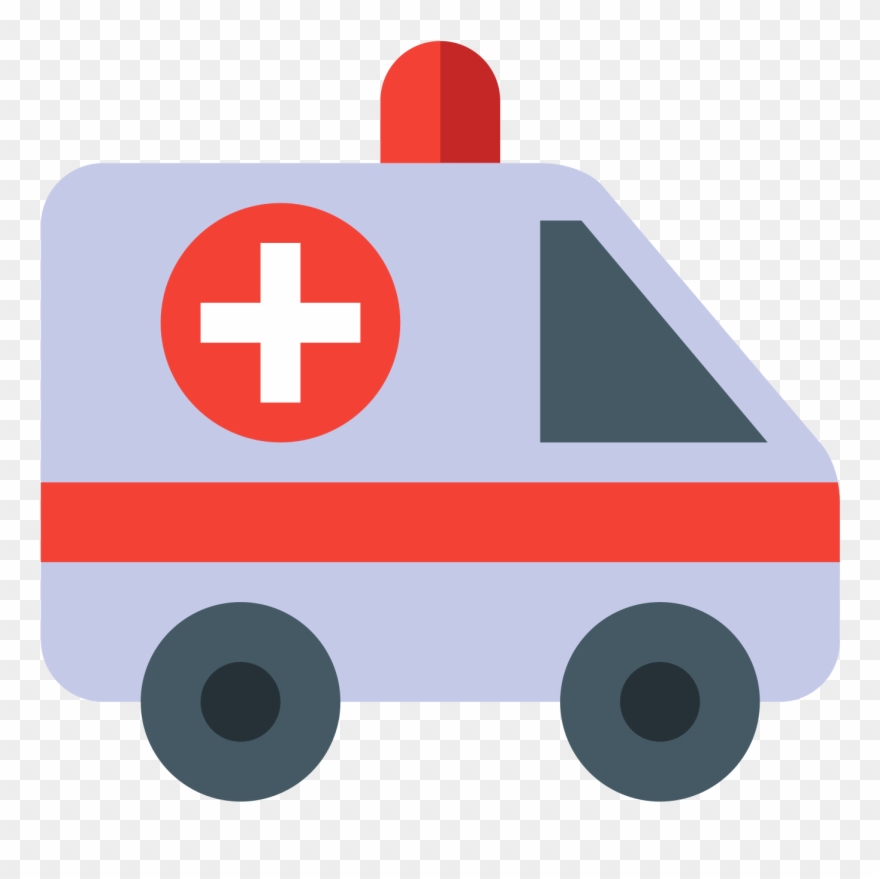 Transportation Clipart Emergency Vehicle - Ambulance Icons8 - Png Download