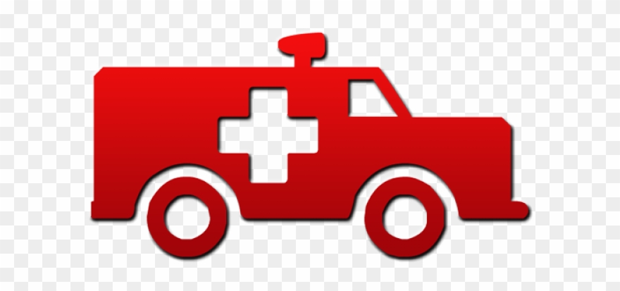 Cross Clipart Ambulance - Icon Ambulance Vector - Png Download