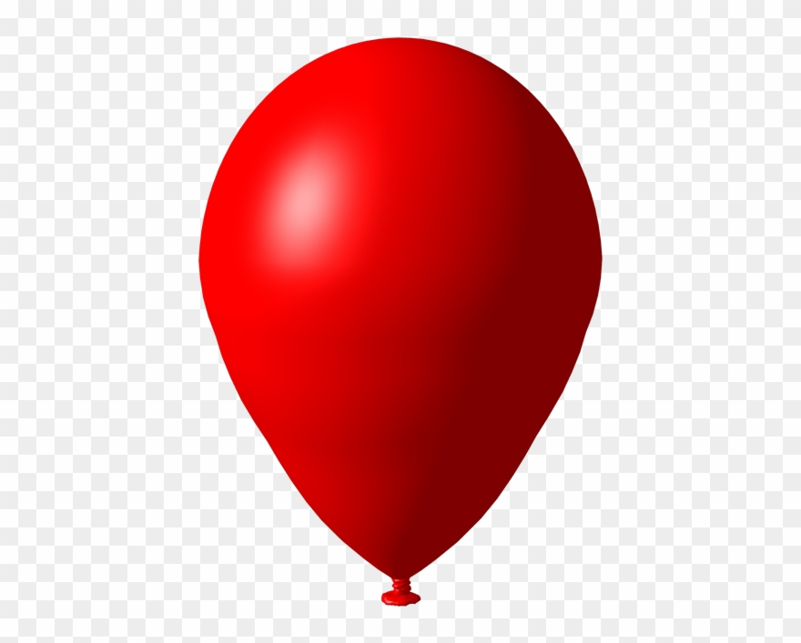 Balloon Png Images, Free Picture Download With Transparency - بالون باللون احمر Png Clipart