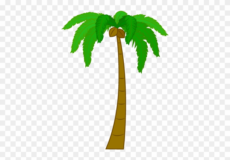 Christmas Palm Tree Clipart - Palm Trees - Png Download