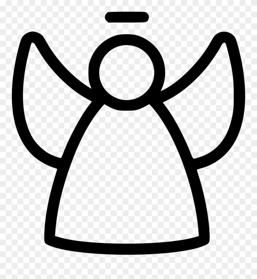 Svg Royalty Free Png Icon Free Download - Angel Icon Png Clipart