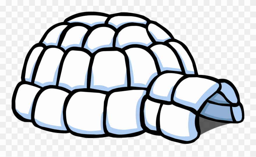 Puffle Igloo Sprite 002 - Portable Network Graphics Clipart