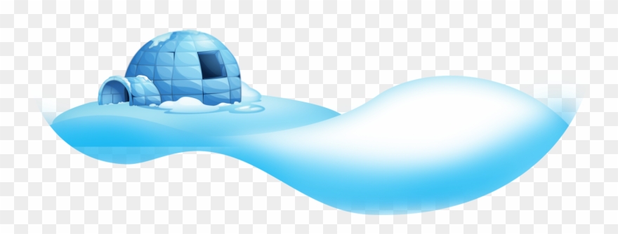 Illustration Of An Igloo On Aluminum License Plate Clipart