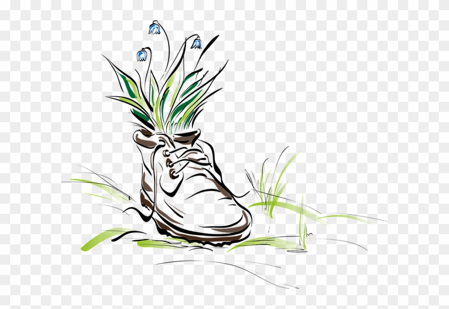 Spring Walking Clipart - Png Download