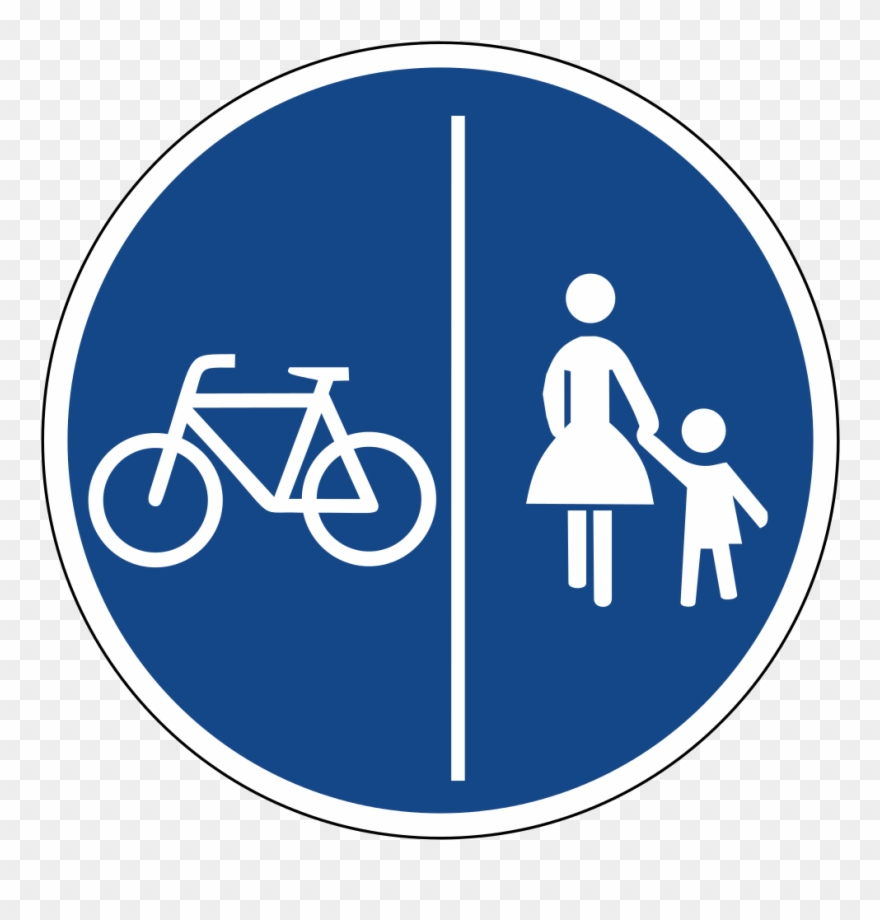Sign 241 For Bicycle Path In Germany - Transit Oriented Development Freiburg Clipart