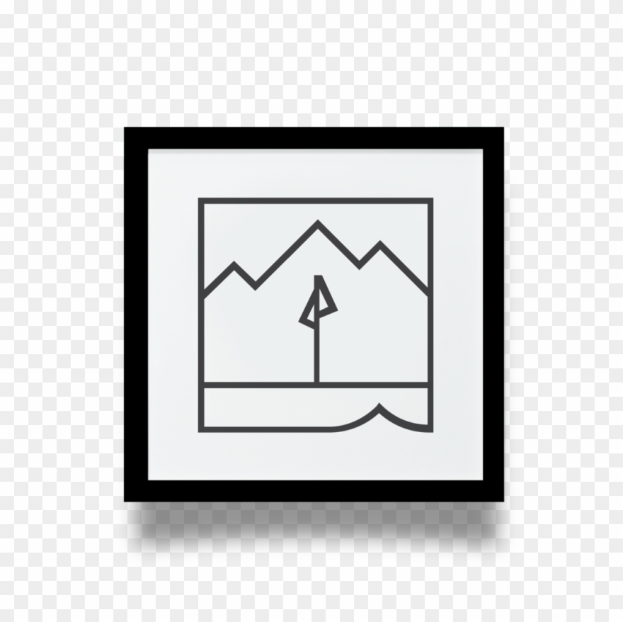 Landmark White Giclée Print - Loft Clipart