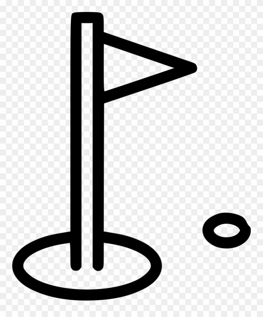 Golf Hole Flag Aim Comments - Portable Network Graphics Clipart