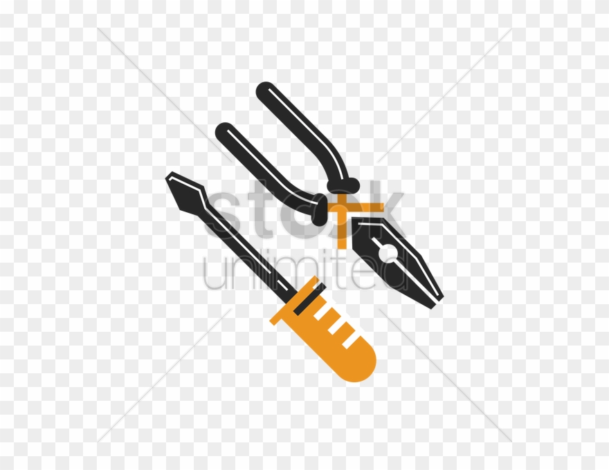 Free Download Vector Graphics Clipart Pliers - Cutting Plier Screwdriver - Png Download