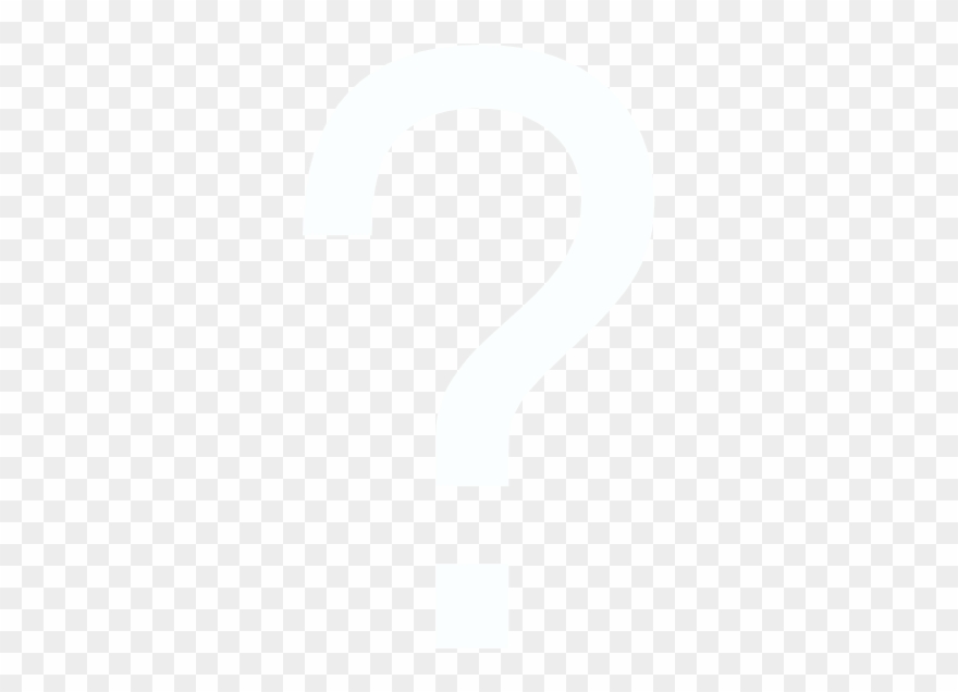 White Question Mark Icon Png Clipart