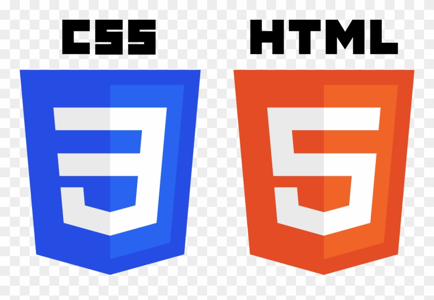 The Hypertext Markup Language Is Essential For Every - Html5 Css3 Logo Png Clipart