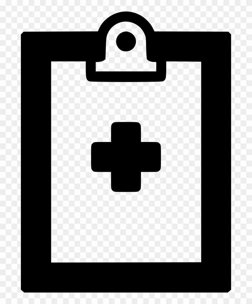 Medical Report File Pulse - Icon Clipart