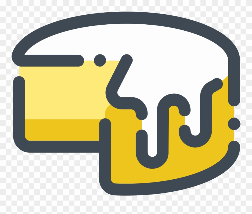 Lemon Cake Icon - Icon Clipart