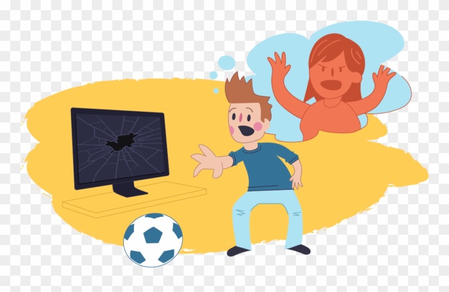 Scary Cartoon Boy - Kids Helpline Clipart