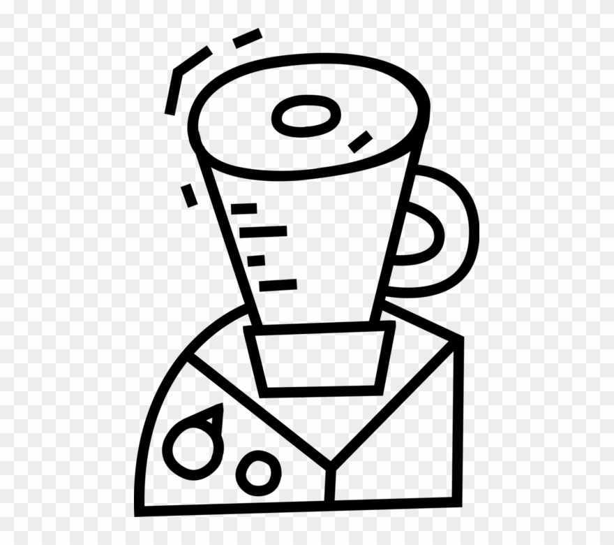 Line Art Clipart Kitchen Juicer - Png Download