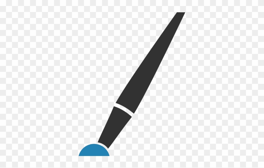 Paint Brush Clipart Icon - Pinsel Clipart - Png Download