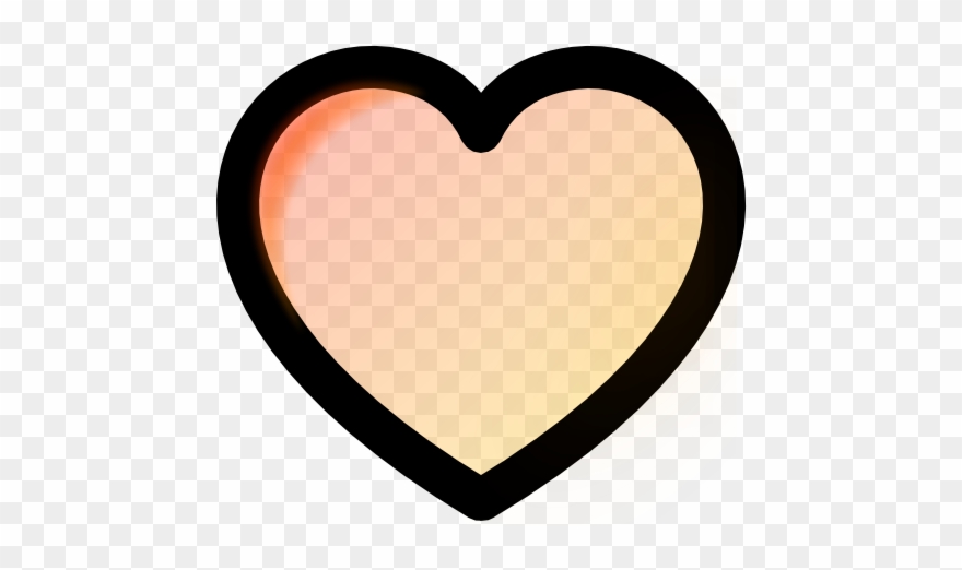 How To Set Use Salmon Heart Clipart - Png Download