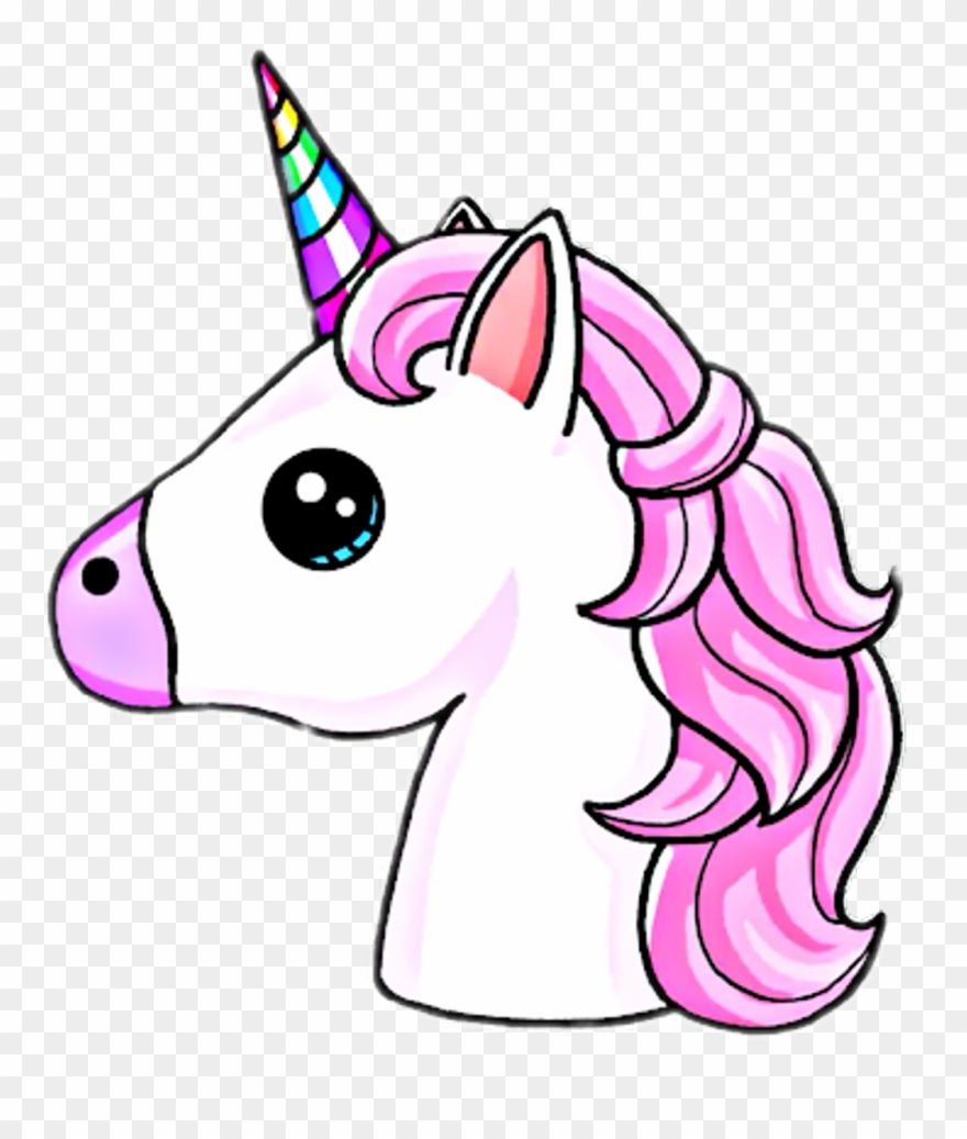 Tumblr Clipart Png - Kawaii Unicorn Transparent Png