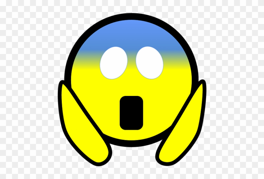 Emoji Face Clipart Afraid - Plan De Contingencia - Png Download