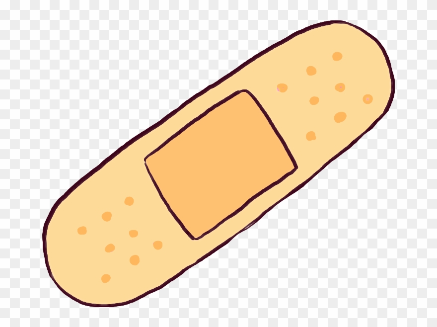 Banner Free Download Tumblr By Verena Schander - Band Aid Tumblr Png Clipart