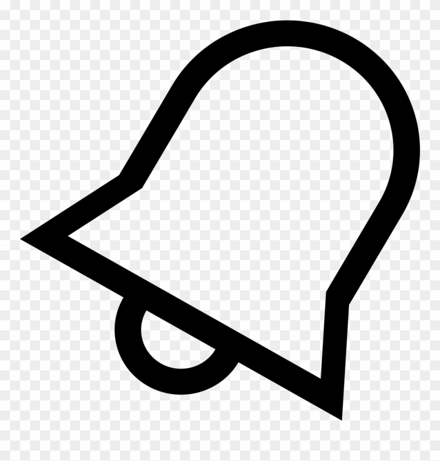 Notification Interface Symbol Svg - Imagenes De La Campana De Youtube Clipart