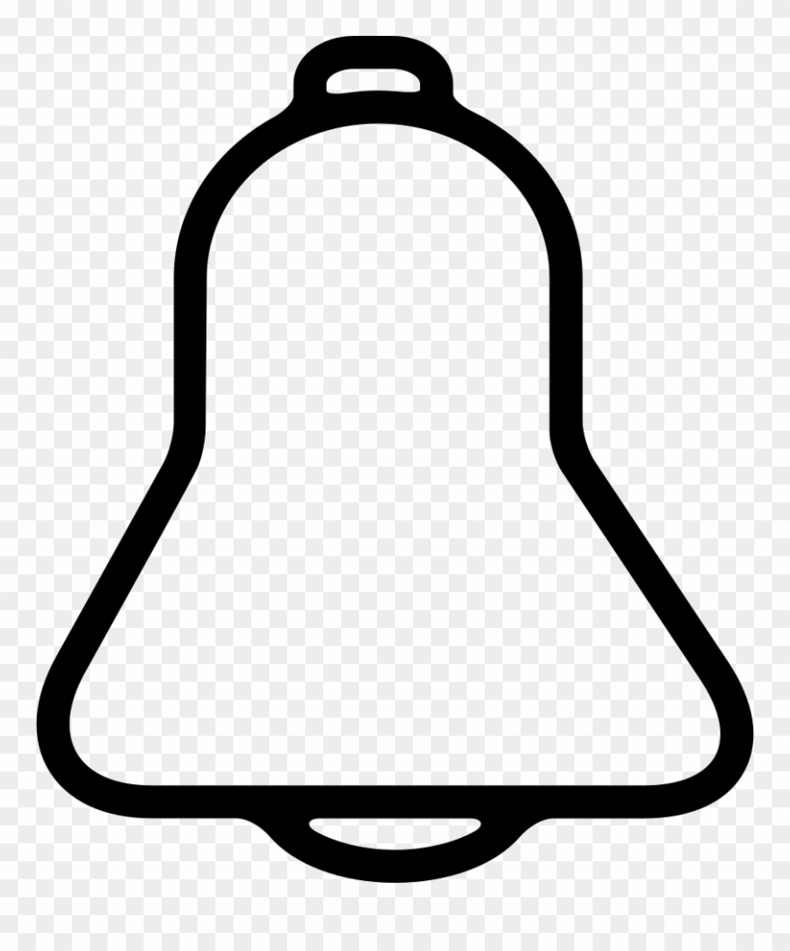 Bell Outline Png - Simbolo De Campana Clipart