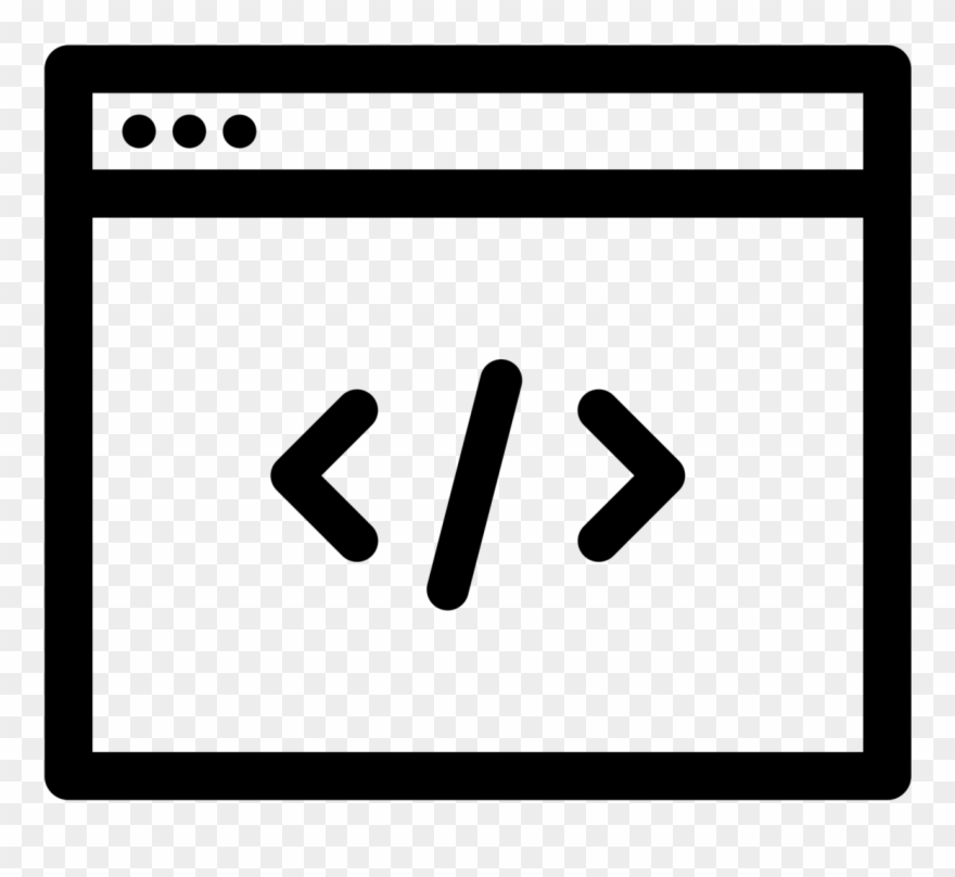 Websites - Front End Development Icon Clipart