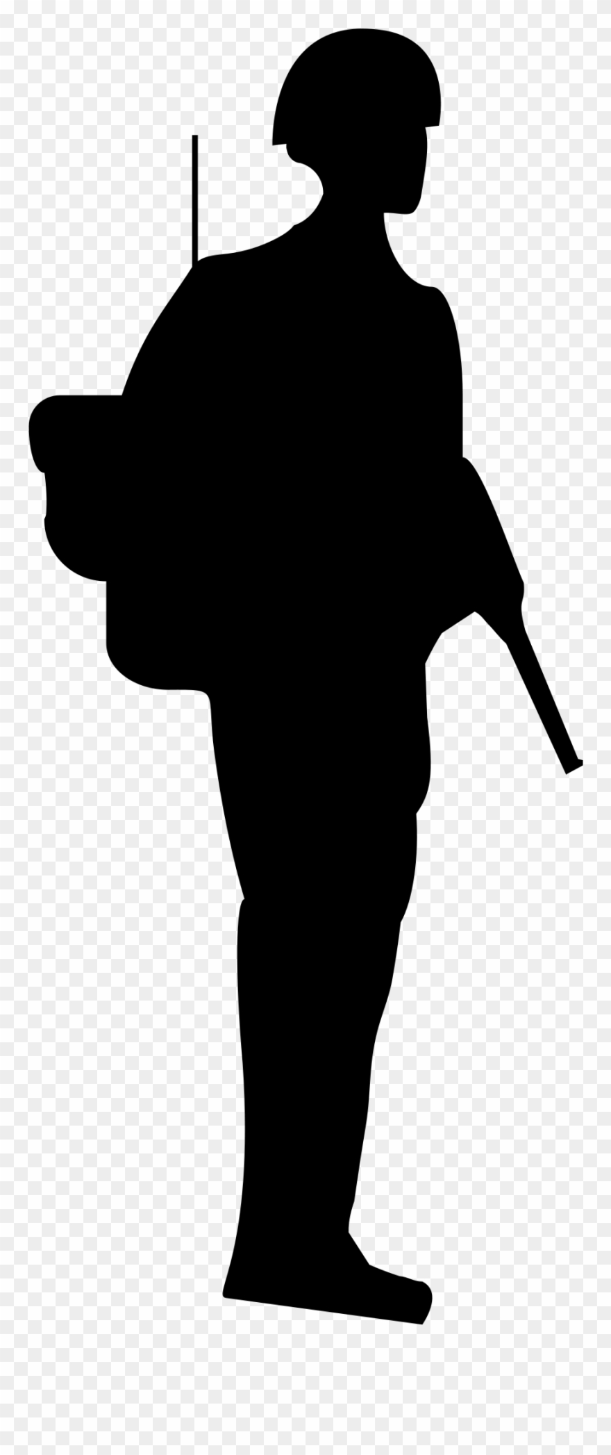 Soldier Svg Army - Soldier Icon No Background Clipart