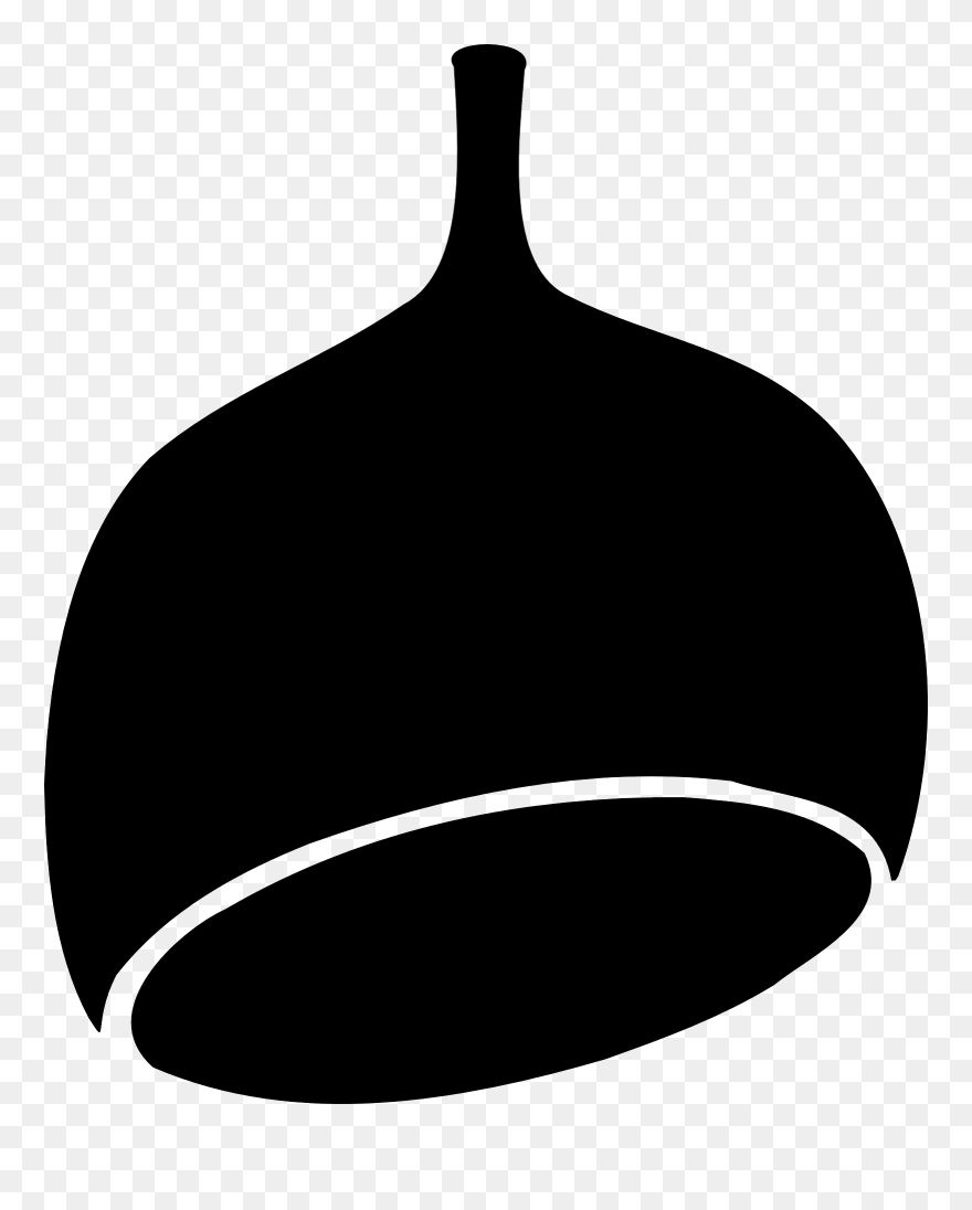 Silhouette Cartoon Download Seed Nut - Gumnut Clip Art - Png Download