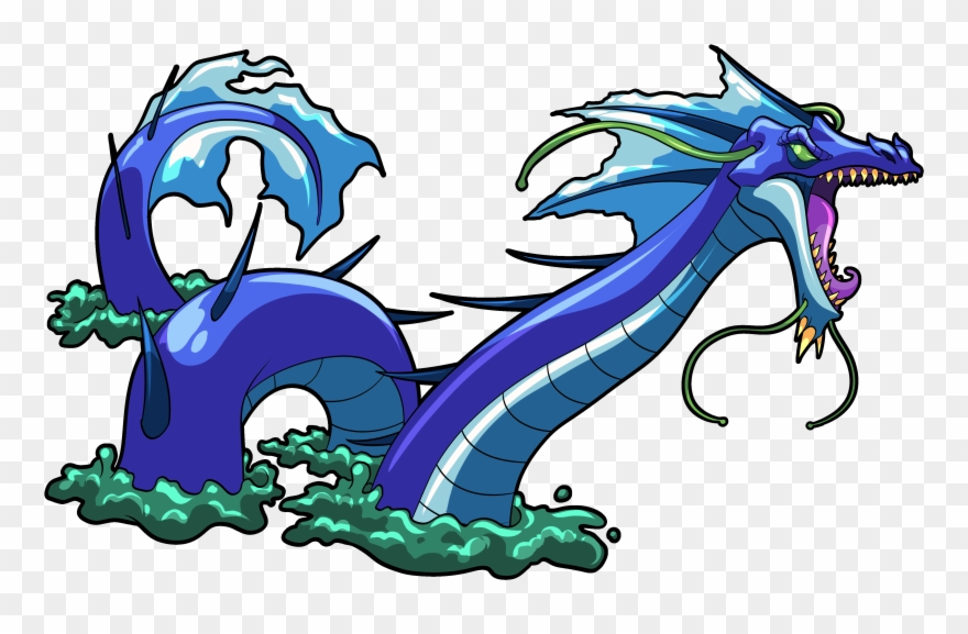 Sea Monster Photos - Sea Serpent Sea Monster Clipart - Png Download