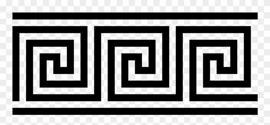 Random Cliparts - Greek - Ancient Greek Pattern Png Transparent Png