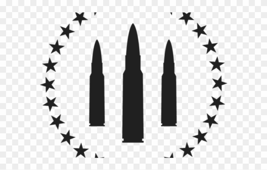 Ammunition Clipart Bullet - Circle Of Stars Clipart - Png Download