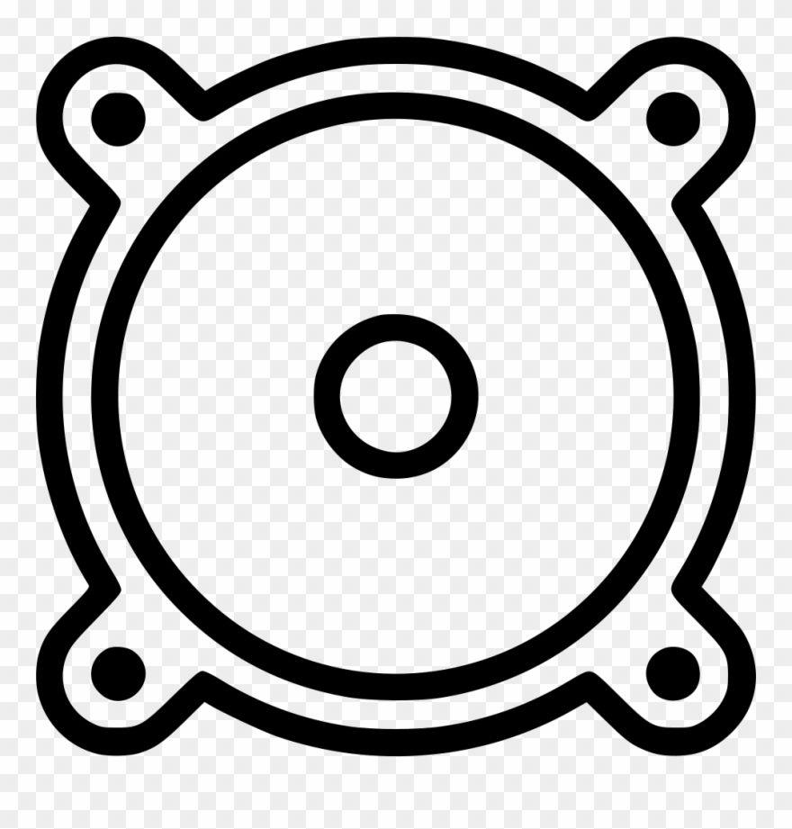 Audio Speaker Monitor Bass Music Subwoofer Svg - Time To Market Icon Png Clipart