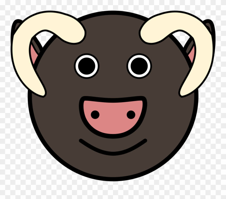 Cattle Ox Computer Icons Bull Snout - Custom Cartoon Bull Face Shower ...