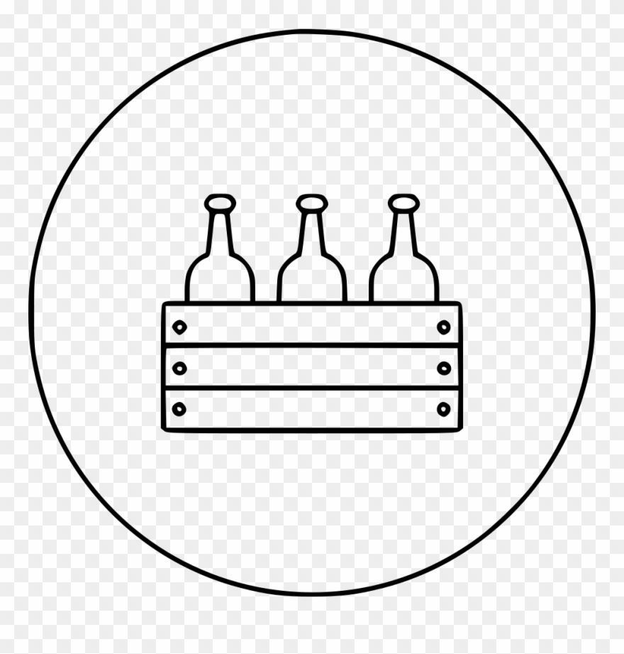 Case Box Beer Welded Liquor Svg Png Icon Free Download - Map Clipart