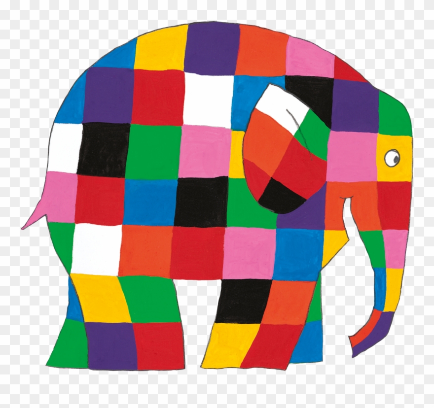 Randomactsofkindness @rakfoundation - Elmer The Elephant Clipart